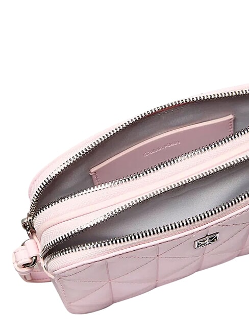 QUILTED EMBLEM Mini shoulder bag cradle pink - Women&rsquo;s Bags