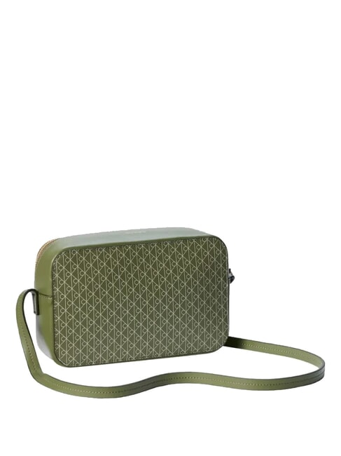 COATED EMBLEM Mini shoulder bag olivine aop - Women&rsquo;s Bags