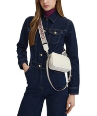 CALVIN KLEIN SIGNATURE LOGO STRAP Dual function camera case bag white alyssum - Women&rsquo;s Bags - 2