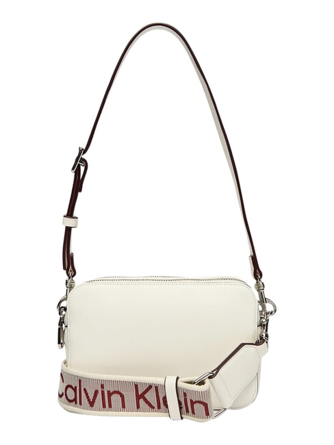 SIGNATURE LOGO STRAP Dual function camera case bag white alyssum - Women&rsquo;s Bags
