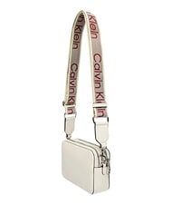 CALVIN KLEIN SIGNATURE LOGO STRAP Dual function camera case bag white alyssum - Women&rsquo;s Bags - 6