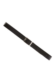 GAUD&Igrave; CERVO Leather belt black/dk brown - Belts - 2
