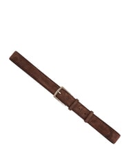 GAUD&Igrave; BASIC Leather belt darkbrown - Belts - 2