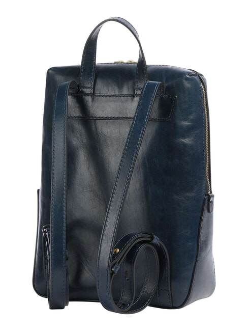 IOLANDA Backpack with front pocket, in leather overseas gold abb. - Women&rsquo;s Bags