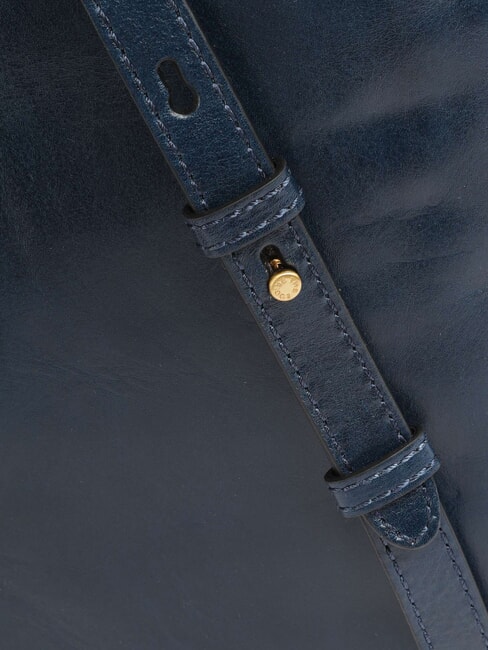 IOLANDA Backpack with front pocket, in leather overseas gold abb. - Women&rsquo;s Bags