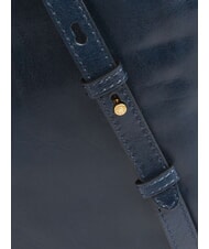 THE BRIDGE IOLANDA Backpack with front pocket, in leather overseas gold abb. - Women&rsquo;s Bags - 3