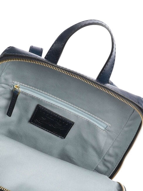 IOLANDA Backpack with front pocket, in leather overseas gold abb. - Women&rsquo;s Bags