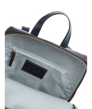 THE BRIDGE IOLANDA Backpack with front pocket, in leather overseas gold abb. - Women&rsquo;s Bags - 5