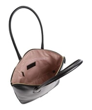 THE BRIDGE IOLANDA Leather shoulder shopping bag Black Gold - Women&rsquo;s Bags - 4