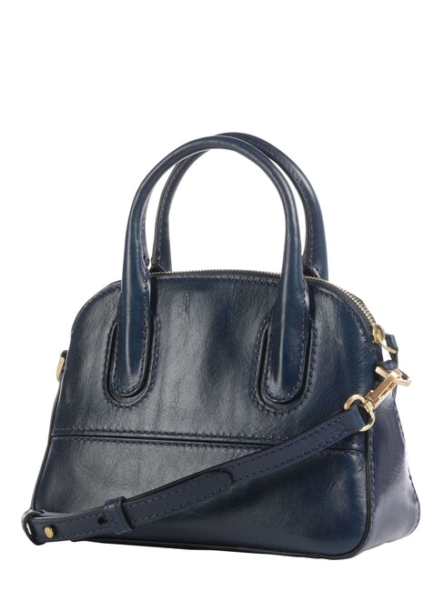 IOLANDA Mini handbag, with shoulder strap, in leather overseas gold abb. - Women&rsquo;s Bags