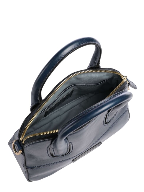 IOLANDA Mini handbag, with shoulder strap, in leather overseas gold abb. - Women&rsquo;s Bags