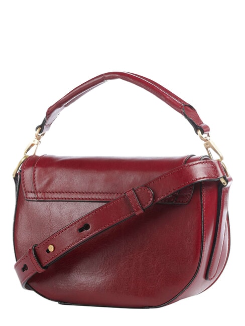 ILARIA Leather shoulder bag currant / gold - Women&rsquo;s Bags