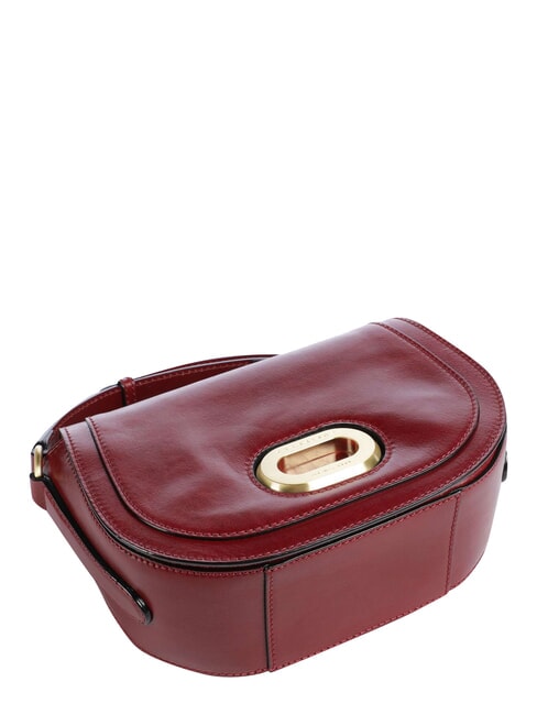 ILARIA Leather shoulder bag currant / gold - Women&rsquo;s Bags