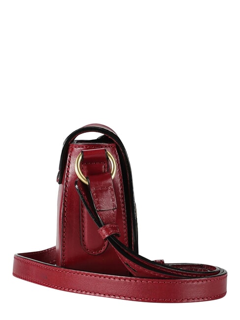 ILARIA Mini leather shoulder bag currant / gold - Women&rsquo;s Bags