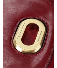 THE BRIDGE ILARIA Mini leather shoulder bag currant / gold - Women&rsquo;s Bags - 6