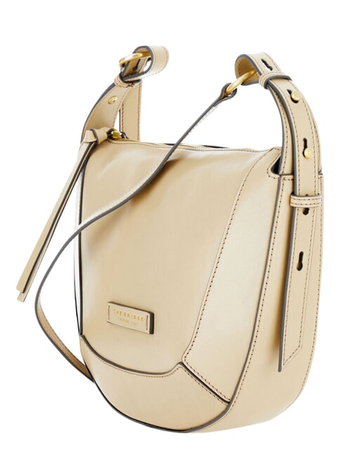 FEDORA Leather shoulder bag with flap butter abb. gold - Women&rsquo;s Bags
