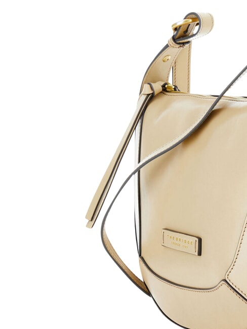 FEDORA Leather shoulder bag with flap butter abb. gold - Women&rsquo;s Bags