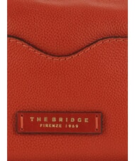THE BRIDGE GEMMA  Leather Beauty Case burnt orange abb. gold - Beauty Case - 5