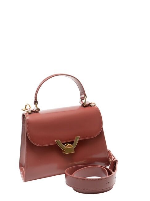 DEW SHINY CALF Handbag, with shoulder strap brandy - Women&rsquo;s Bags