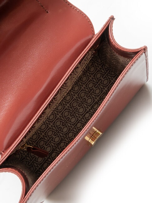 DEW SHINY CALF Handbag, with shoulder strap brandy - Women&rsquo;s Bags