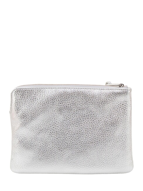 ALIAS Leather clutch bag SILVER - Women&rsquo;s Bags