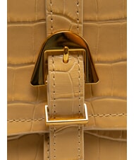 COCCINELLE MAGALU CROCO SHINY SOFT Handbag, with shoulder strap fresh beige - Women&rsquo;s Bags - 3