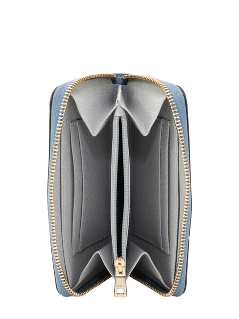 CAMELIA Ziparound wallet, in leather celestial+color crystal d in - Women&rsquo;s Wallets