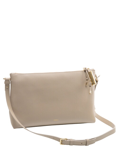 DEBBY Shoulder bag, leather linen - Women&rsquo;s Bags