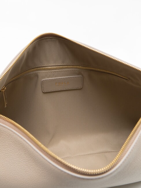 DEBBY Shoulder bag, leather linen - Women&rsquo;s Bags