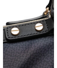 BORBONESE FRAME Trunk bag, with shoulder strap dark black - Women&rsquo;s Bags - 3