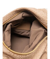 BORBONESE PRIVE Vertical shoulder bag Beiger sea - Women&rsquo;s Bags - 5