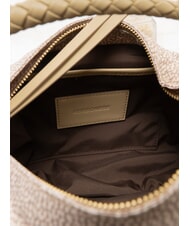 BORBONESE PLIE Hobo shoulder bag sand - Women&rsquo;s Bags - 5