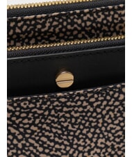 BORBONESE CLASSICA Shoulder bag OP / NATURAL / BLACK - Women&rsquo;s Bags - 5