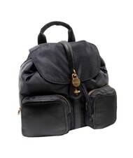 BORBONESE POCHE Backpack with pockets dark black - Women&rsquo;s Bags - 4