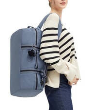 KIPLING JONIS S Weekender backpack bag blue stone - Duffle bags - 5