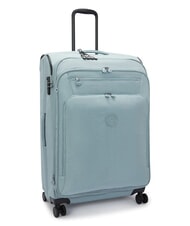 KIPLING NEW YOURI SPIN L Large size trolley relaxed grey - Semi-rigid Trolley Cases - 3