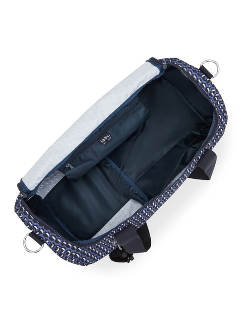 ARGUS S Small duffel bag with shoulder strap 3d k blue - Duffle bags