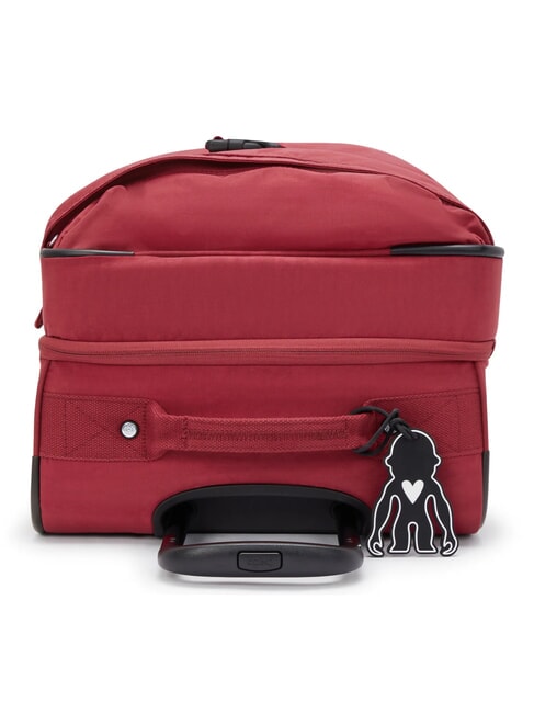 SPONTANEOUS Medium size trolley funky red - Semi-rigid Trolley Cases