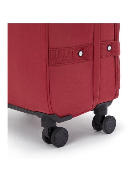 SPONTANEOUS Medium size trolley funky red - Semi-rigid Trolley Cases