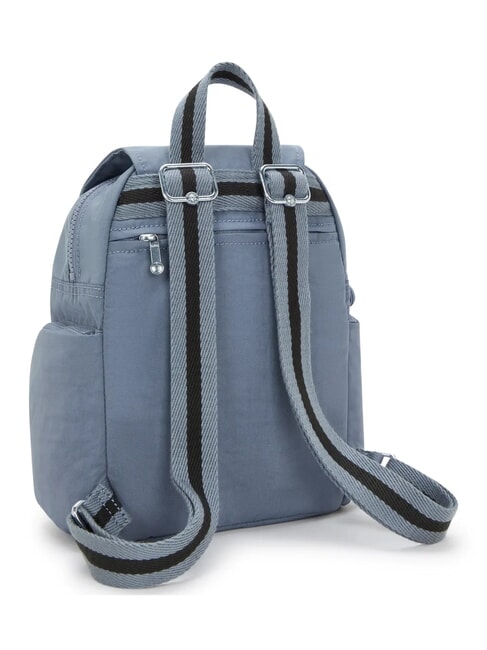 CITY ZIP MINI Small backpack with flap blue stone - Women&rsquo;s Bags