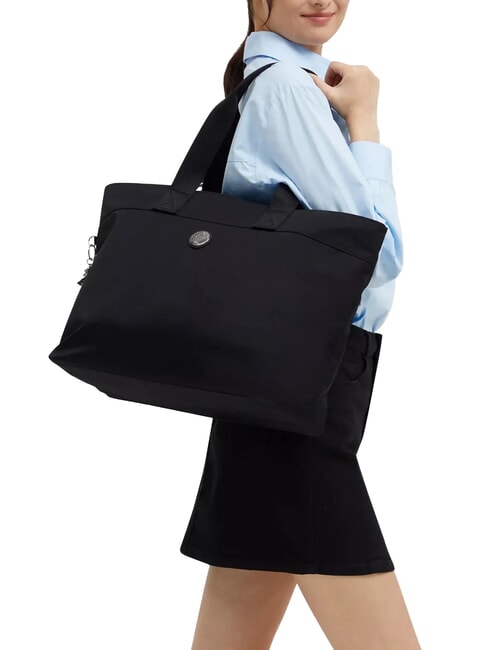 COLISSA UP Shopping Bag, 15" PC holder endless black - Women&rsquo;s Bags