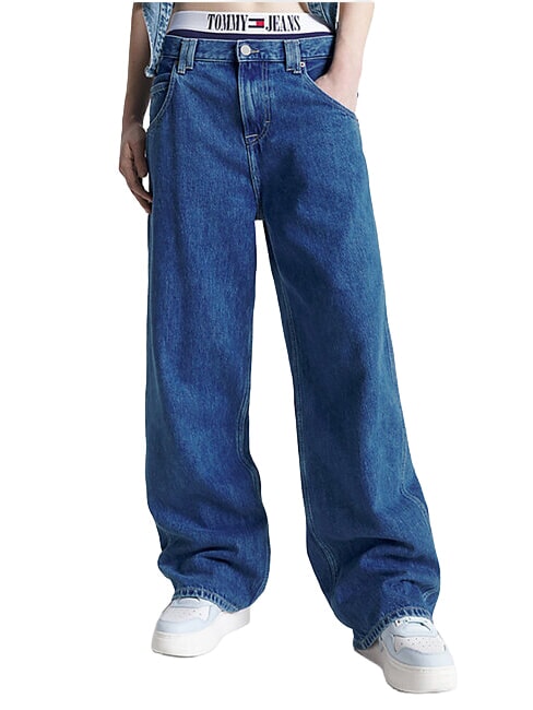 TOMMY JEANS DAISY Large Baggie Jeans medium denim - Jeans