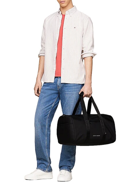 TH REPREVE Duffel bag with shoulder strap black - Duffle bags