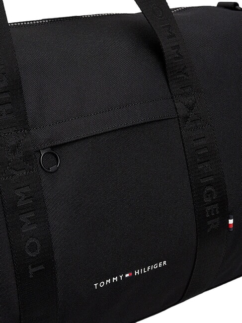 TH REPREVE Duffel bag with shoulder strap black - Duffle bags