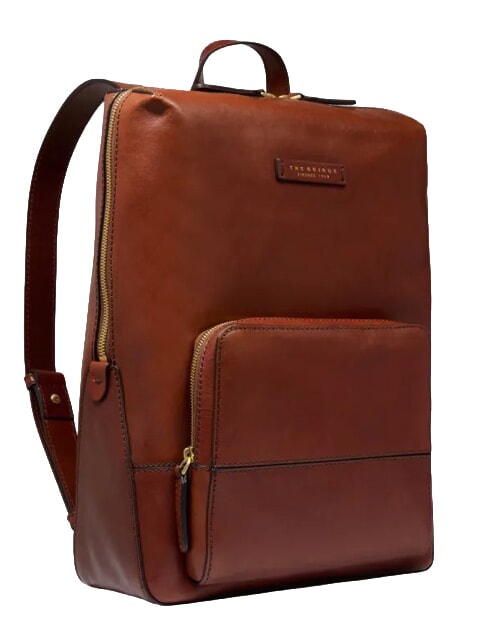 IOLANDA Leather backpack BROWN - Women&rsquo;s Bags