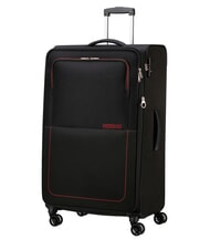AMERICAN TOURISTER AIR WAVE Large Trolley BLACK / RED - Semi-rigid Trolley Cases - 3