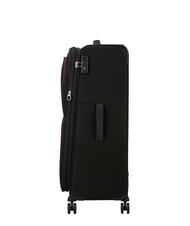 AMERICAN TOURISTER AIR WAVE Large Trolley BLACK / RED - Semi-rigid Trolley Cases - 5