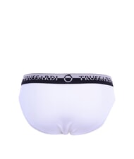 TRUSSARDI DOUBLE ELASTIC Pack of 2 pairs of briefs white - Men's briefs - 3