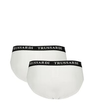 TRUSSARDI BRANDED ELASTIC Pack of 2 pairs of briefs white - Men's briefs - 2