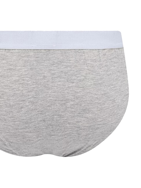 BASIC Pack of 2 pairs of briefs grey melange - Men's briefs